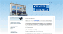 Desktop Screenshot of clementwheatley.com